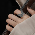 Simple Stacking Combination Ring Female 925 Sterling Silver